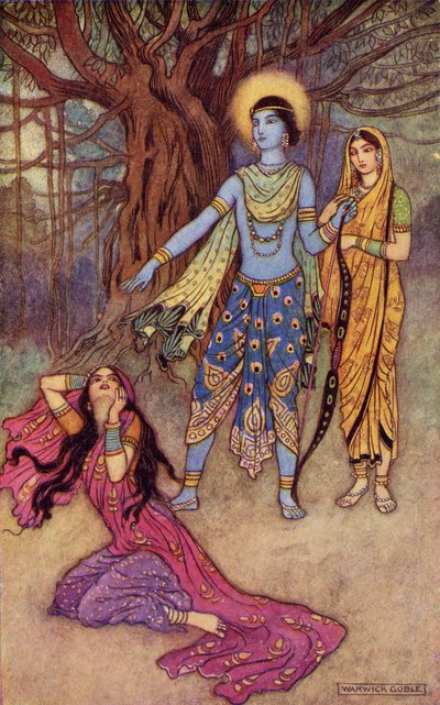Rama Spurns the Demon Lover, illustration from 